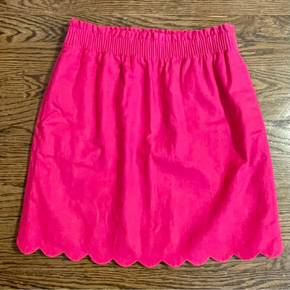 J. Crew Linen Sidewalk Skirt - Size 2